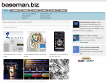 Tablet Screenshot of baseman.biz